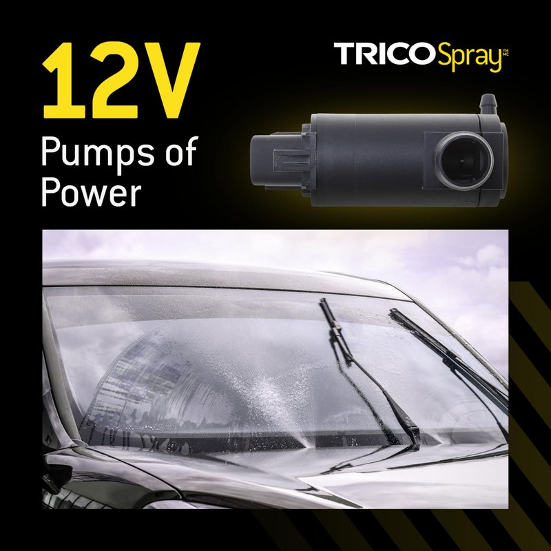 TRICO Spray Automotive Replacement Windshield Washer Pump (11-535) Fits Select Chrysler, and Dodge Model Years - Image 3